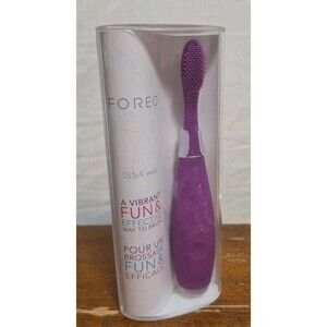 FOREO ISSA Mini Kids Electric Toothbrush Oral Care Soft Silicone Bristles VIOLET